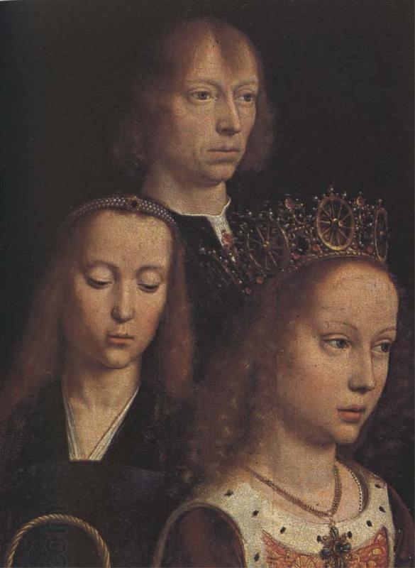 Gerard David Detail from the Virtgo ivter Virgines oil painting picture
